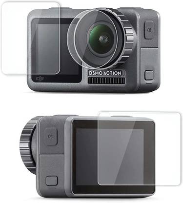 ACUTAS Edge To Edge Screen Guard for DJI Osmo Action Digital Camera-Front/Back Glass & Display Film - 3 Pcs