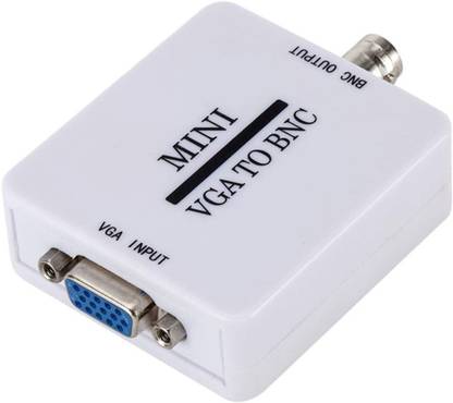 VIBOTON Mini VGA to BNC Converter HD 1080PSupport NTSC PAL Output Video Converter Media Streaming Device