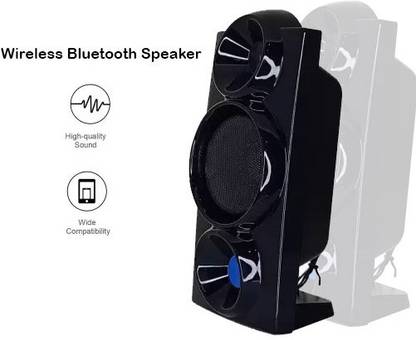 ANY KART Portable Stereo sound with deep bass With Volume Support, For Home Outdoor Dance High Performance Sound Wirless with All Smartphones perfect for home audio player and outdoor activities, picnic,tour,use for kite party. 10 W Bluetooth Speaker