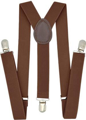One Point Collections Y- Back Suspenders for Men