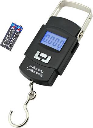 Nubex 10g-50Kg Digital Hanging Luggage Fishing Portable Weight Scale Taraju Tarazu Kata /172/UNu Weighing Scale