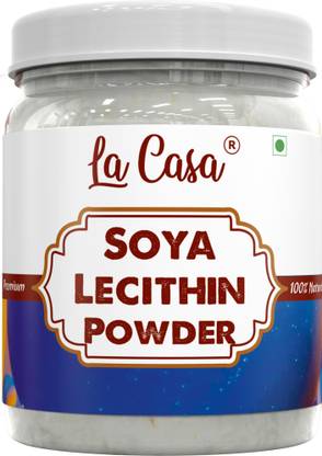 La Casa Natural Soya Lecithin Powder | Food Grade Emulsifier | Raising Ingredient Powder