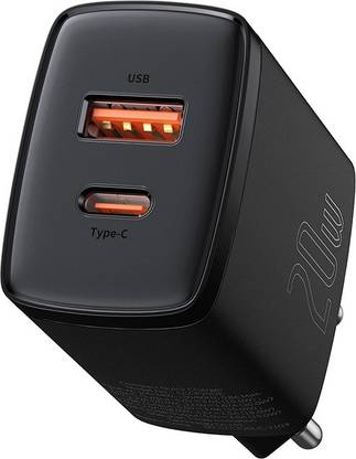 Baseus 20 W Quick Charge 3 A Wall Charger for Mobile