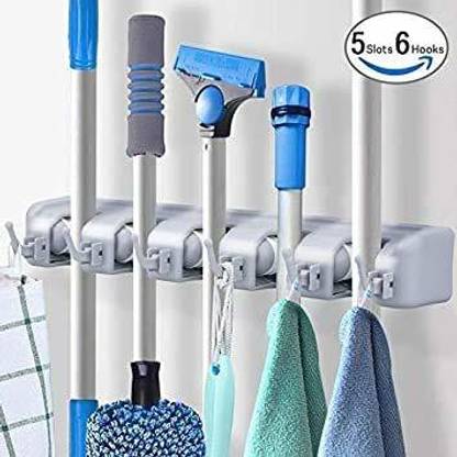 QUITE LAVISH Multicolor Plastic Broom Holder