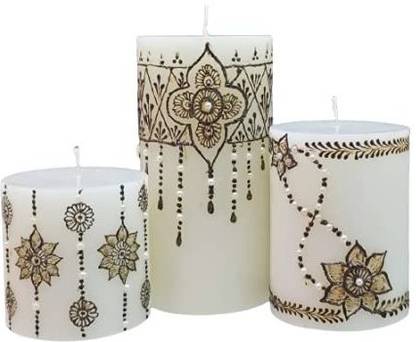 Floish Premium Printed Henna Candle