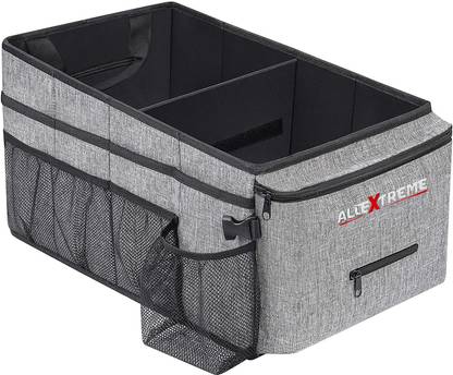 ALLEXTREME Organizer Backseat Large Anti-slip Multi-compartment Storage Hanging Utility Tool Space Saver Bag for Cars, SUVs & Trucks Trunk Organizer