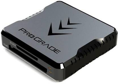 ProGrade Digital CFAST AND SD UHS-II DUAL-SLOT MEMORY CARD READER,USB 3.2 (PG02) Card Reader