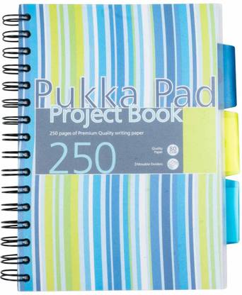 Pukka Pad Project A5 Notebook Single rule 250 Pages