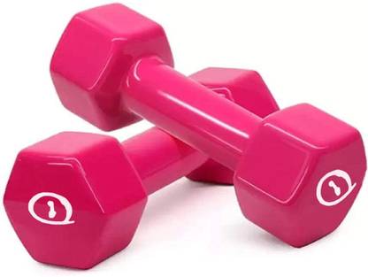 Tuff Vinyl Dumbbells 1 Pair Fixed Weight Dumbbell