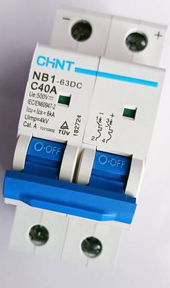 Chint DC MINIATURE CIRCUIT BREAKER 500V 40A - 01 MCB