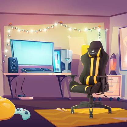 INNOWIN IGC 4 Defender IGC Gaming Chair with Premium Soft Fabric and 3D Adjustable Armrest Gaming Chair