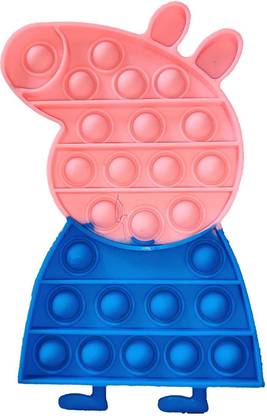 RAXBRAWNY Simple Dimple pop it Fidget Toys Set for Kids (Pop it Peppa Pig)