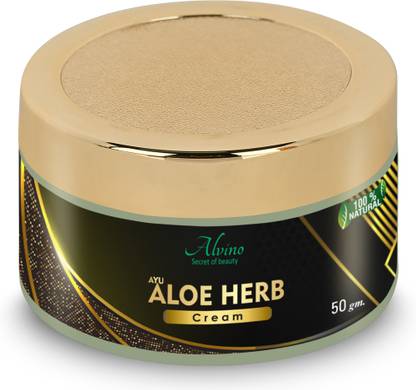 Alvino Aloe Herb Cream | Moisturizing Cream with the Goodness of Aloe Vera and Cucumber