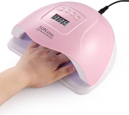 FStyler 36LED SUN 5X Gel UV LED Nail Lamp| Nail Gel Polish Dryer Led Dual Light UV LED Lamps Auto Sensor Fast Gel Polish Dryer Nail Art Tools Nail Dryers 54W (Professional Salon Series) Nail Polish Dryer