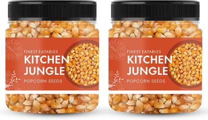Kitchen Jungle Popcorn Kernels - Superior Quality Corn Popcorn