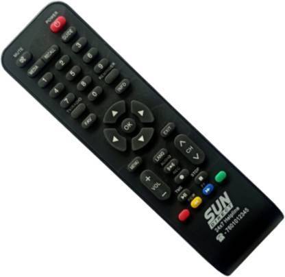 Cezo  Direct SD Set-up Box Compatible Remote only for SD Connection (New Model) SUN DIRECT Remote Controller (Black) Sun Remote Controller