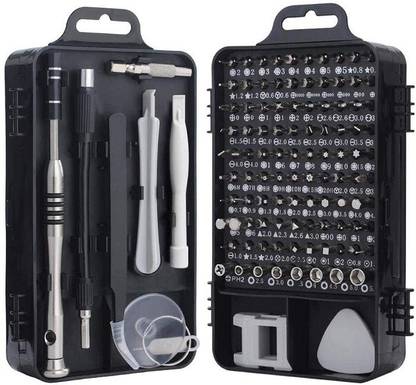 Nsinc 33 in 1 Mini 110 in 1 Latest PC Repair Screwdriver Set, Multi-Tool Precision Screwdriver Kit Compatible with Mobile Phone/Smartphone/iPhone/iPad/Android/Computer/Laptop/PC/Tablet/MacBook/Xbox/Game Console/TVACBits Set Precision Screwdriver Set