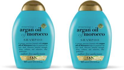 ogx Argan Oil Renewing of Morocco Shampoo 385 ml Pack of 2