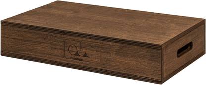 PhotoBridge Half Standard Brown Apple Box - Multi-Use Wooden Boxes for Studio, Film Set & Photography - 20" x 12" x 4" (51 x 30.5 x 10.2 cm) Rectangle Softbox