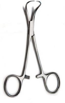 Forgesy Mayo towel Clip 6 inch Mayo Scissors (Blunt/Sharp Blades) Mayo Scissors