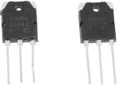 Zigshash A1941 and C5198 Transistor - 1 Pair FET Transistor