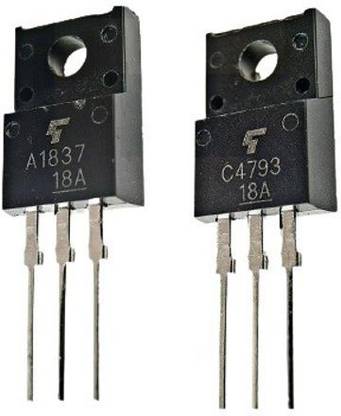 Zigshash A1837 and C4793 Transistor - 1 Pair FET Transistor