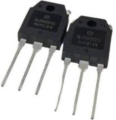Zigshash NJ 281 and NJ 302 Transistor - 1 Pair NPN Transistor
