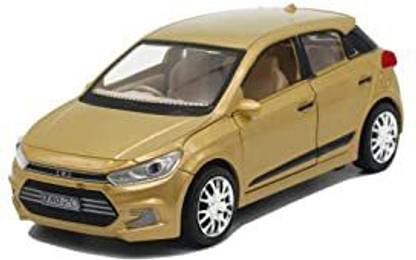 IMPRO Toy car i20, Door openable, Pull back mechanism (Multi color)