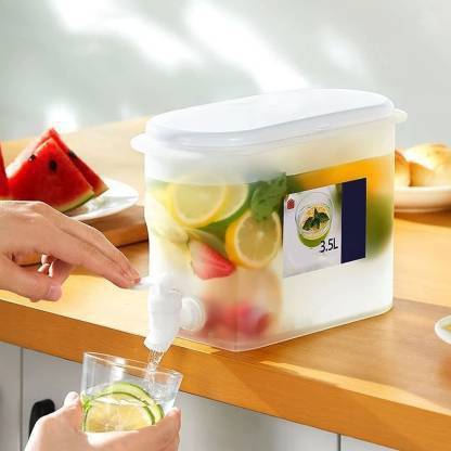 wonder digital 3.5 L Water Jug With Faucet Lemon Juice Jug Bottom Loading Water Dispenser