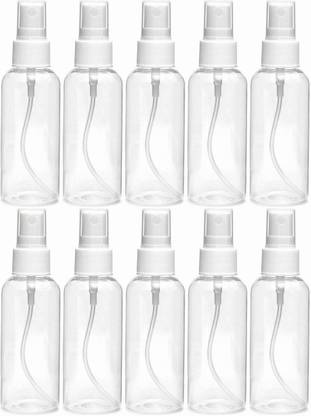 mastBus 10Pcs White 100ML Spray Bottle Transparent 1000 ml Spray Bottle