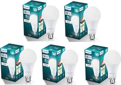 PHILIPS 18 W Basic Round B22 LED Bulb