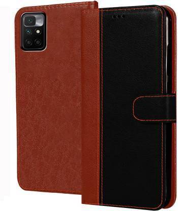 Mycos Flip Cover for Mi Redmi 10 Prime