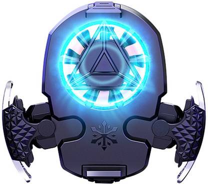 MI-STS Gaming Triggers Z-02 Model PUBG Combo with Cooling Gaming Handles Mobile Fire Button Shooting Game Controller  Gaming Accessory Kit