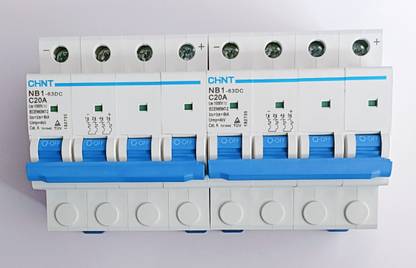 Chint DC MINIATURE CIRCUIT BREAKER 1000V 20A - 02 MCB