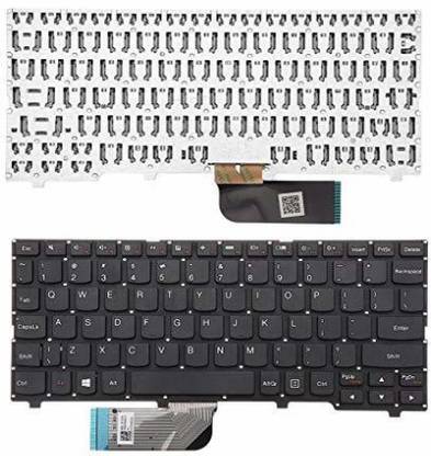 SellZone Laptop Keyboard For Lenovo Ideapad 100S 100S-11IBY Internal Laptop Keyboard (Black) Internal Laptop-size Laptop Keyboard Compatible with Desktop, Laptop, Mac