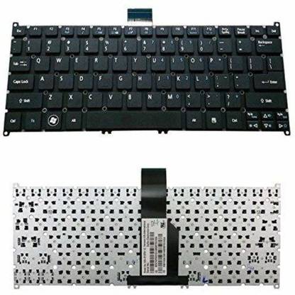 SellZone Laptop Keyboard For Acer Aspire V5 131 Laptop Series Internal Laptop Keyboard (Black) Internal Laptop-size Laptop Keyboard Compatible with Desktop, Laptop, Mac