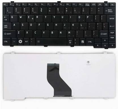 SellZone Laptop Keyboard For Toshiba Satellite NB200 NB250 NB255 NB300 NB305 NB500 NB520 NB510 NB550D Internal Laptop-size Laptop Keyboard Compatible with Desktop, Laptop, Mac