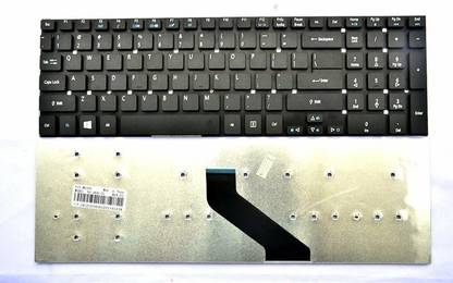 SellZone Laptop Keyboard For Acer Gateway NV52L NV55S NV56R NV57H NV75S NV77H KB.I170G.346 PK130HQ1B00 Internal Laptop Keyboard (Black) Internal Laptop-size Laptop Keyboard Compatible with Desktop, Laptop, Mac