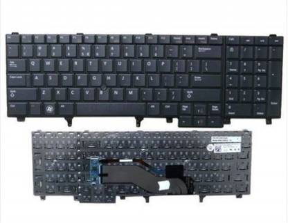 SellZone Laptop Keyboard for Dell Latitude E5520, E6530, E6520 / Internal Laptop-size Laptop Keyboard Compatible with Desktop, Laptop, Mac