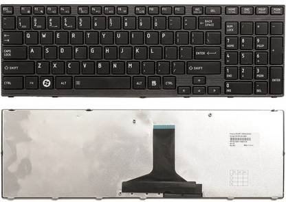 SellZone Laptop Keyboard for Toshiba Satellite P755, P750 Internal Laptop-size Laptop Keyboard Compatible with Desktop, Laptop, Mac