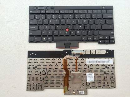 SellZone Laptop Keyboard For Lenovo Thinkpad T430 T430S T430i 04X1209 0C01893 Internal Laptop Keyboard (Black) Internal Laptop-size Laptop Keyboard Compatible with Desktop, Laptop, Mac