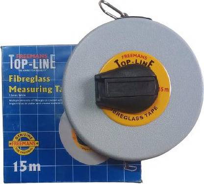 FREEMANS 15m fibre tape Measurement Tape