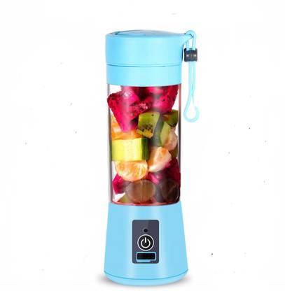 Pink Tokre Mini Portable USB Rechargeable Transparent Seal Lock Air Tight Tumbler Glass Travel jogging Juicer Mixer Grinder Model No-JB3 (We Are Provide You Solid Long Time Used Quality) Mixer Blender Blade