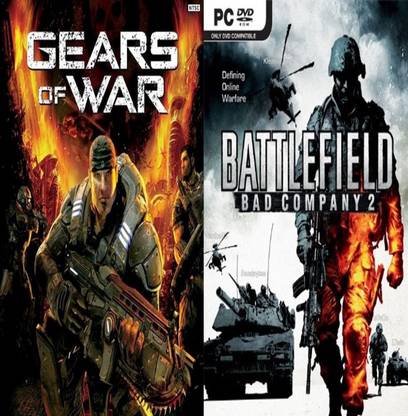 Gears of War and Battlefield: Bad Company 2 Top 2 Action Game (Offline Only) (Regular)
