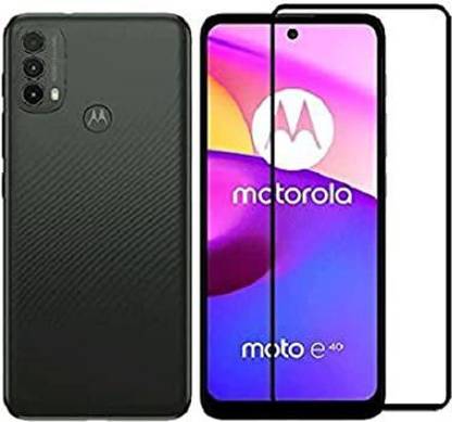 SMARTCASE Edge To Edge Tempered Glass for Motorola E40, Moto E40