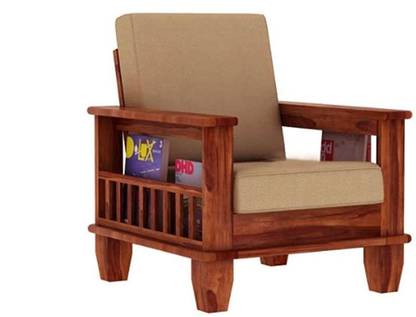 HANDWOODY Fabric 1 Seater  Sofa