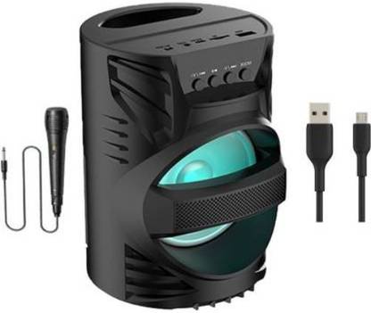 Clairbell NJG_489C_LZ 4104||WS-04|| Karaoke Speaker With Mic Super Bass Bluetooth Wireless Portable compatiable With all smart phones || Karaoke Bluetooth speaker with SD card and USB slot Wireless Bluetooth Multimedia Speaker || Wireless Speaker Ultra Loud Stereo sound || Bluetooth Speaker for Desktop PC|| Bluetooth Speaker Home Audio|| Perfect for home DJ audio player and DJ for outdoor activities || FM , Aux, TF, Speaker Phone / Wireless Speaker Compatible with all your devices. 15 W Bluetooth PA Speaker