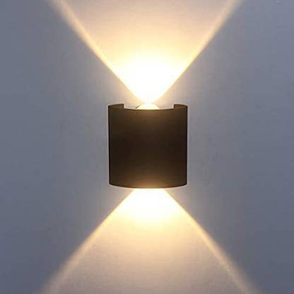 Online Generation 6 Watts LED Gate Lamp Wall Light for Home Houes Main Gate Pillar Outdoor Waterproof Light, (Warm White Color, 1 Pc) Gate Light Outdoor Lamp