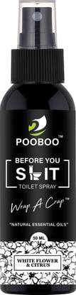 POOBOO BEFORE YOU SHIT Wrap a Crap Spray Lily_Seat Spray