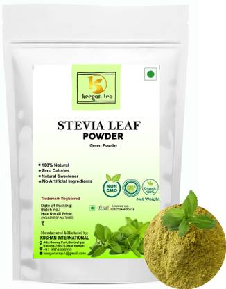 Keegan Tea Stevia Powder 200gm Pouch | Natural Sweetener | Zero Calorie Sweetener